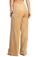 Velour Wide Leg Pants