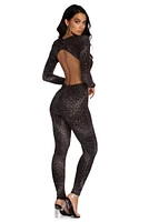 Life Of The Party Metallic Jumpsuit
