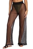 Mesh Mood Wide Leg Pants