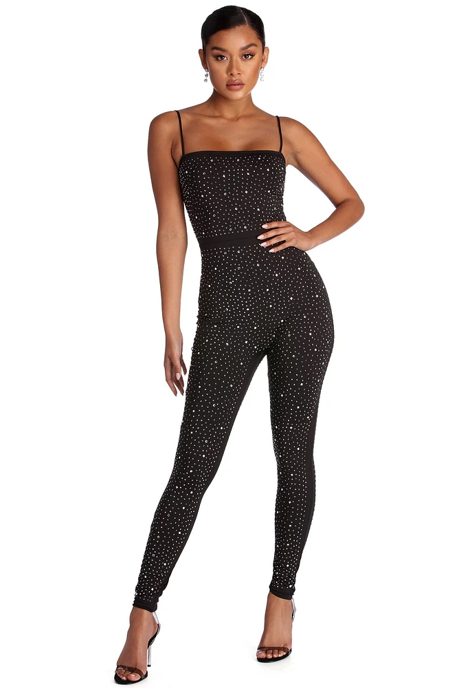 Set The Spark Heat Stone Catsuit