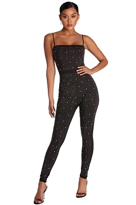 Set The Spark Heat Stone Catsuit
