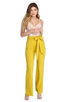Sealed With Style Tie-Waist Pants