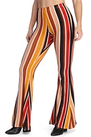 Boho Wanderer Paisley Flared Pants