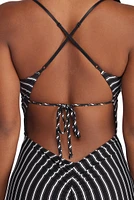 Sophisticated Stripes Jumpsuit