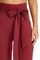 Sealed With Style Tie Waist Pants
