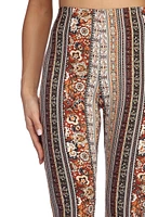 Boho Striped Flared Pants