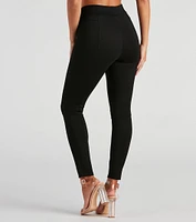 Cute For Cocktails Ponte Leggings