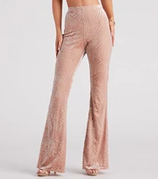 Still Got Knit Velvet Flare Pants