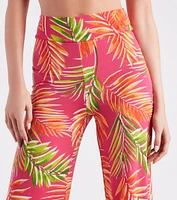 Tropical Destination High Waist Palazzo Pants