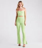 Look At Me Wow Bandage Flare Pants