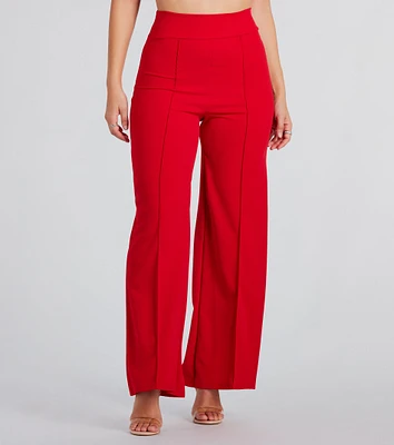Looking Chic High Waist Wide-Leg Pants
