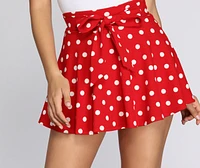 Miss Mouse Polka Dot Skort