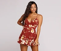 Ride With Me Skater Romper