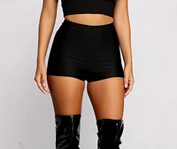 Iconic High Waist Hot Shorts
