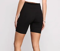 On The Move Biker Shorts