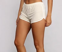 Trendy Vibe Velvet Shorts
