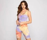 Bold Babe Tie-Dye Romper