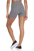 Cozy Cable Knit Shorts