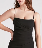 Style All-In-One Crepe Skort Romper