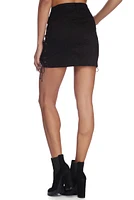 All Laced Up Mini Skirt