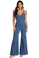 Boho Babe Jean Jumpsuit