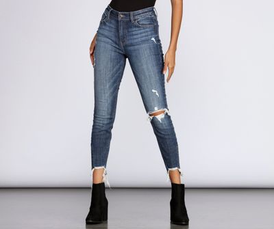 Clara High Rise Skinny Jeans