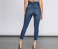 Rise Higher Paperbag Skinny Jeans