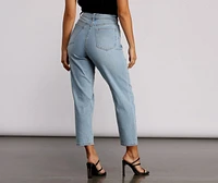 Casual Vibes High Waist Jeans