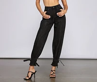 Thinking About You High-Rise Boyfriend Jeans