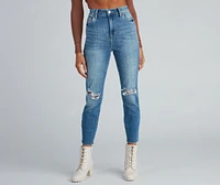 Trendy Everyday High-Rise Skinny Jeans