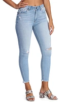 Clara High Rise Frayed Hem Jeans