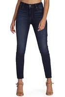 High Rise Skinny Cropped Jeans