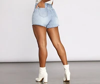 Blinged Out Babe Boyfriend Shorts