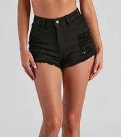Favorite Pair High-Rise Cutoff Shorts