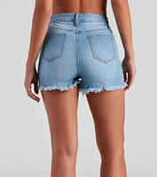 Remy High-Rise Cut-Off Denim Shorts by Windsor