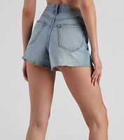 Reese High Rise Mom Denim Shorts By Windsor