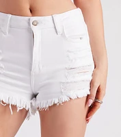 Favorite Pair High-Rise Cutoff Shorts