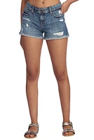 Lexi Mid Rise Cuffed Jean Shorts