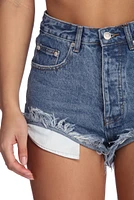 Distressed With Style Jean Shorts