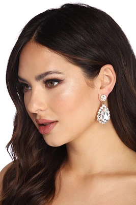 Extra Large Tear Drop Earrings