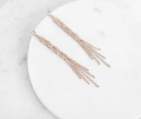 Sparkle And Delight Duster Earrings
