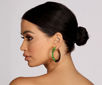 Half Hammered Hoop