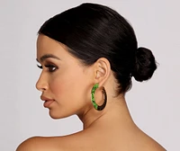 Half Hammered Hoop