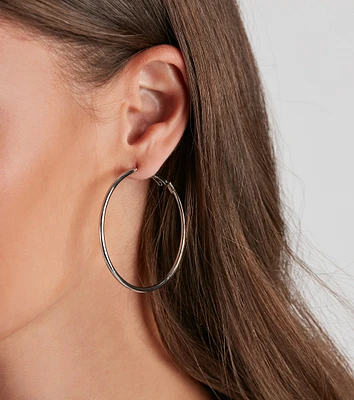 Simply Chic Everyday Hoops