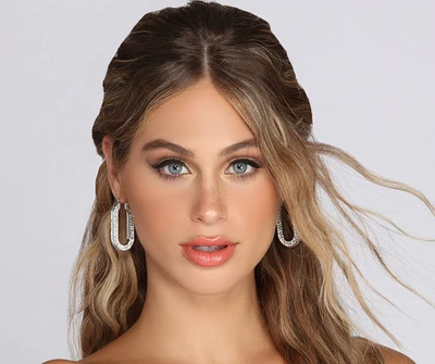 Trendsetter Oval Earrings
