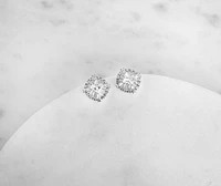 Made It Cubic Zirconia Clustered Studs
