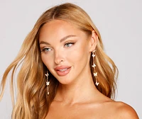 So Sweet Rhinestone Butterfly Earrings