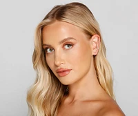 Subtle Glam Rhinestone Ear Crawlers