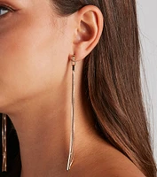 Luxe Locks Tassel Earrings
