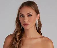 Glitz Season Fringe Earrings